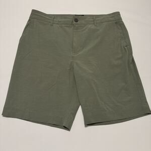 Faherty Men's All Day Cotton Blend 9” Inseam Casual Trail Olive 33